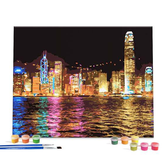 아이러브페인팅 DIY캔버스형 그림그리기 40x50cm 홍콩심포니오브라이트